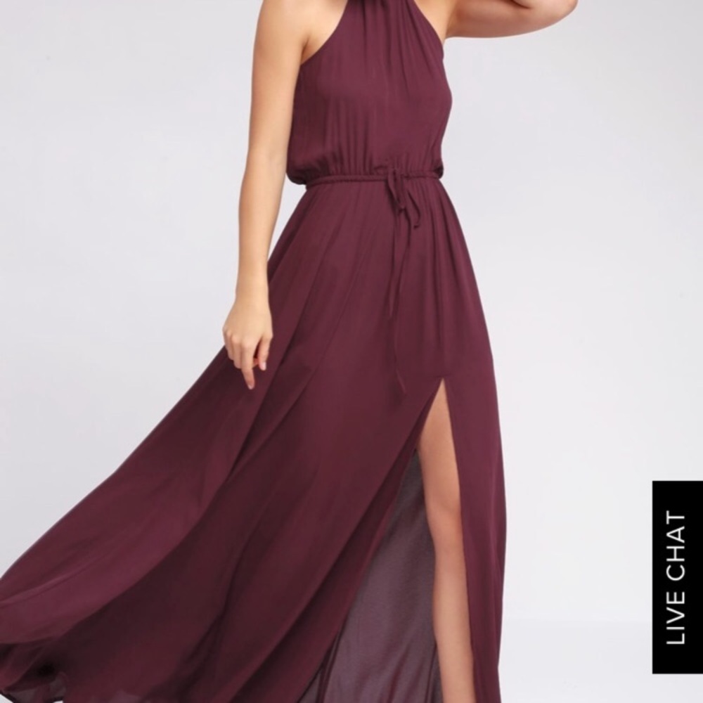 Lulus high neck maxi dress - Picture 2 of 5
